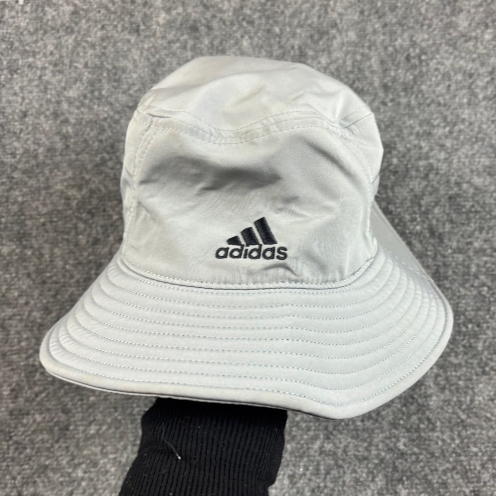 ADIDAS Men’s Aeroready Grey Safari Bucket Hat One Size Fits Most